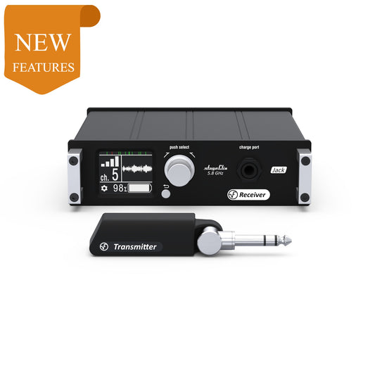 StageClix Jack Receiver Station play guitar wirelessly