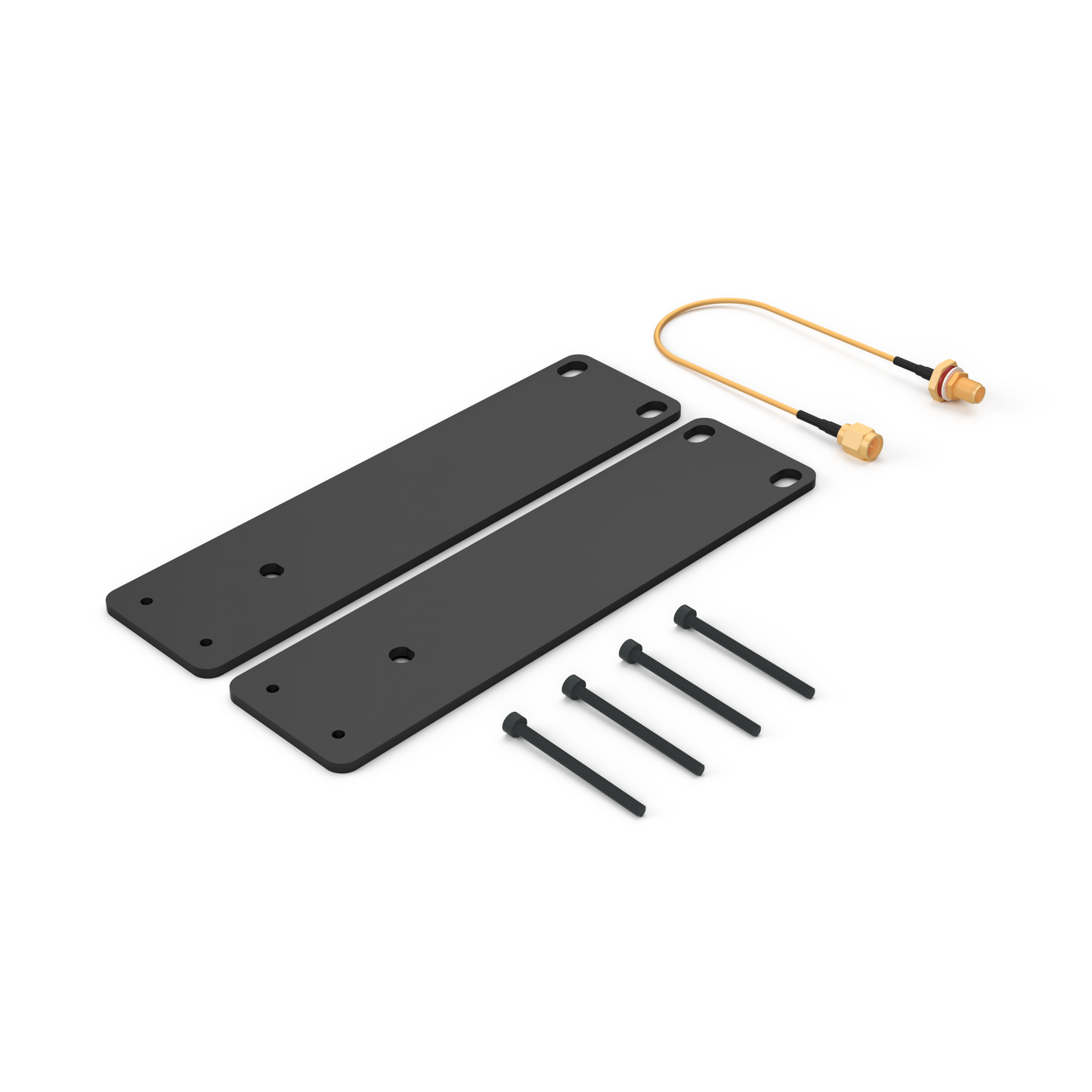 Single rackmount kit parts for one StageClix system