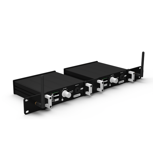 Double rackmount kit for two StageClix systems