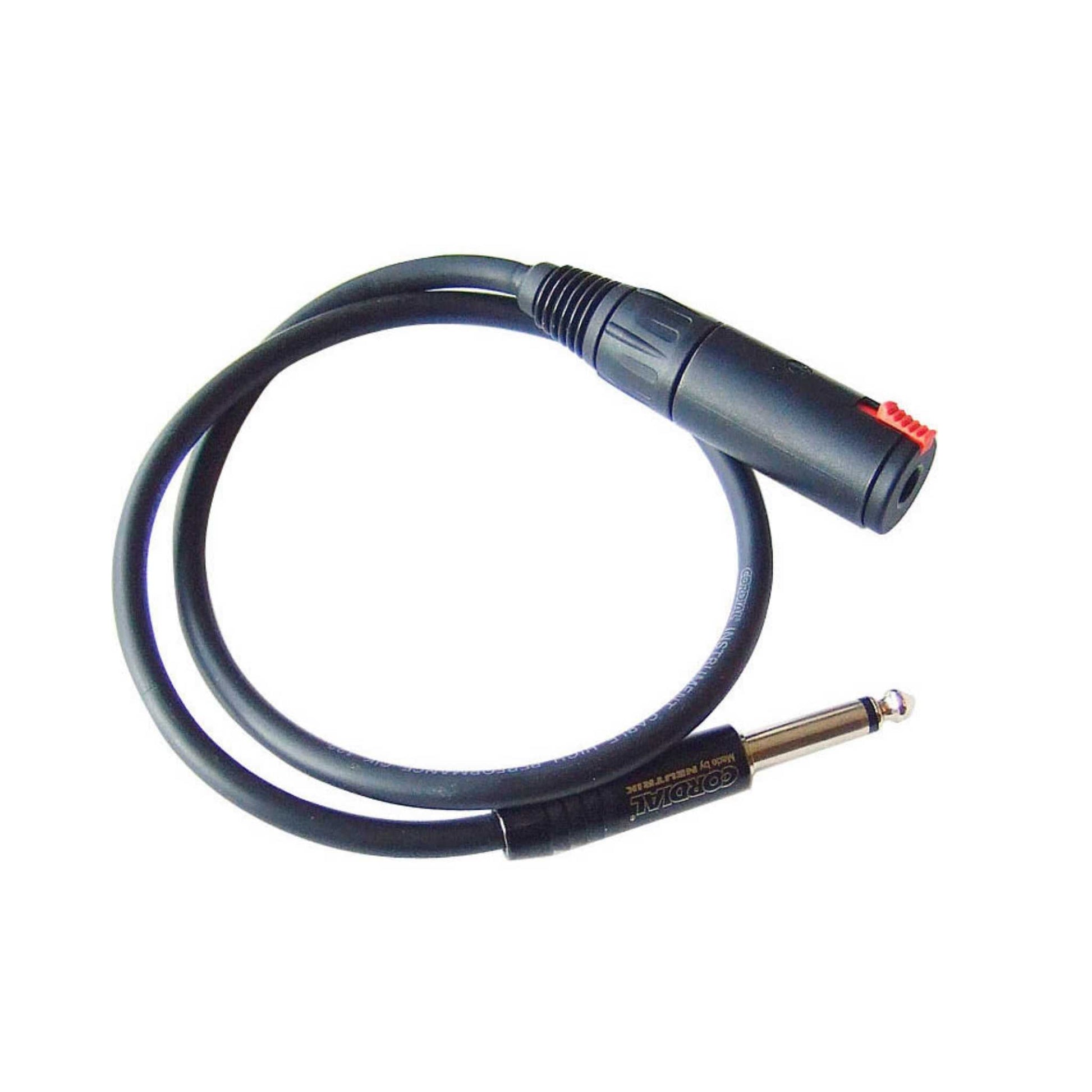 StageClix black extension cable for guitar Jack Transmitter