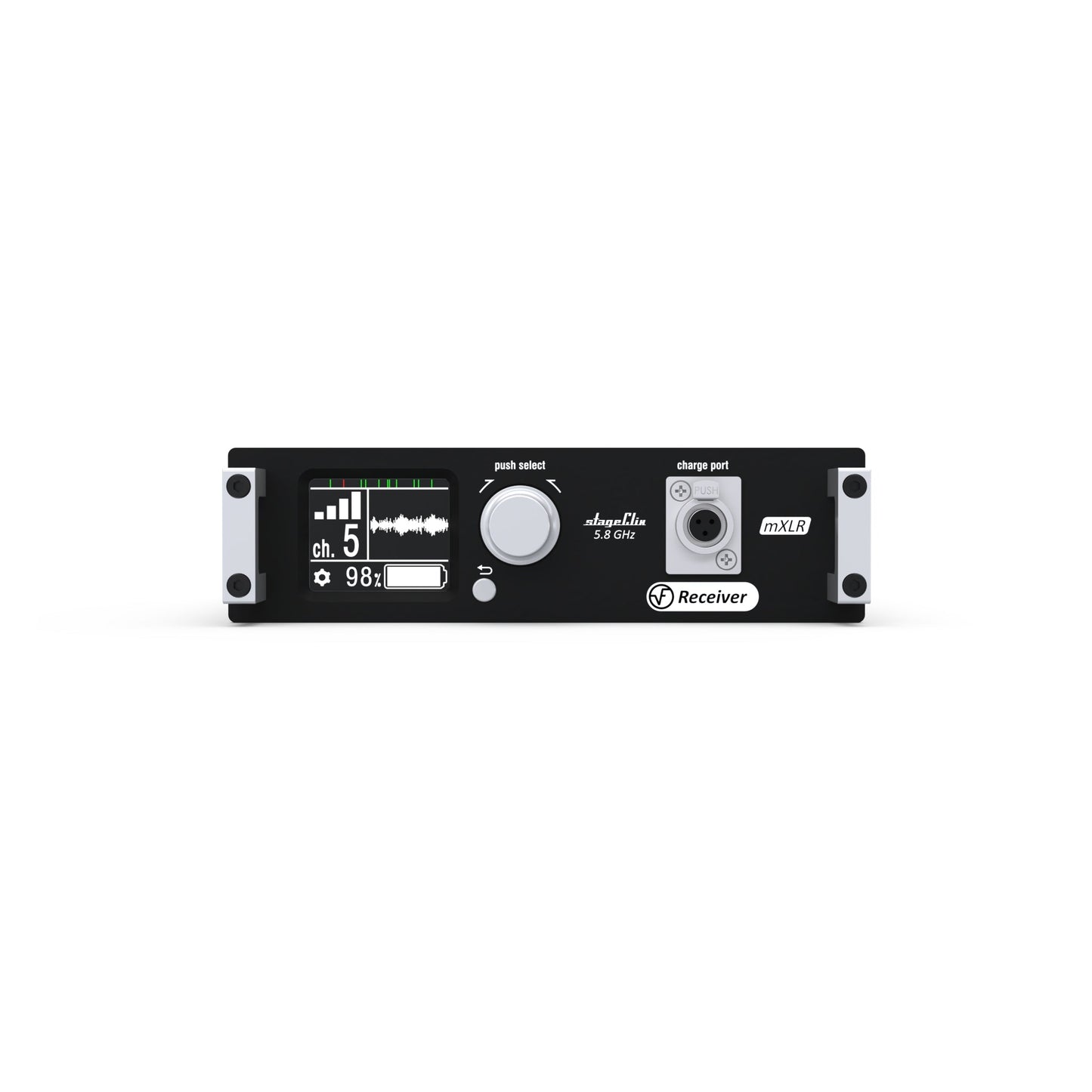 StageClix mXLR Receiver Station for wireless mXLR Transmitter 