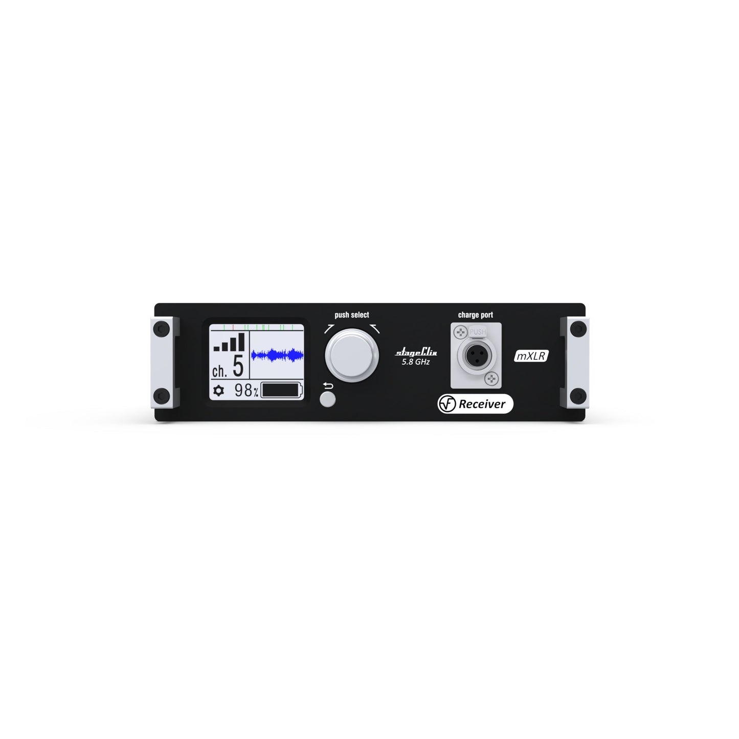 StageClix mXLR Receiver Station for wireless mXLR Transmitter 