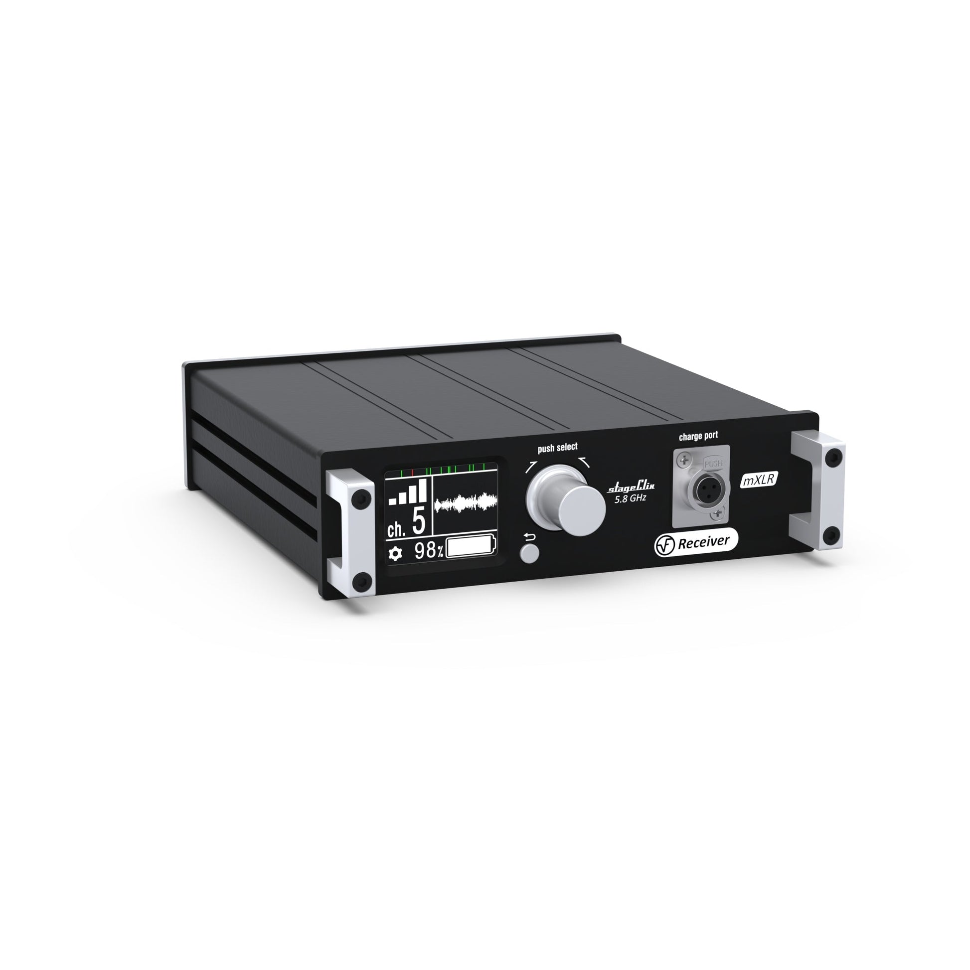 StageClix mXLR Receiver Station for wireless mXLR Transmitter 